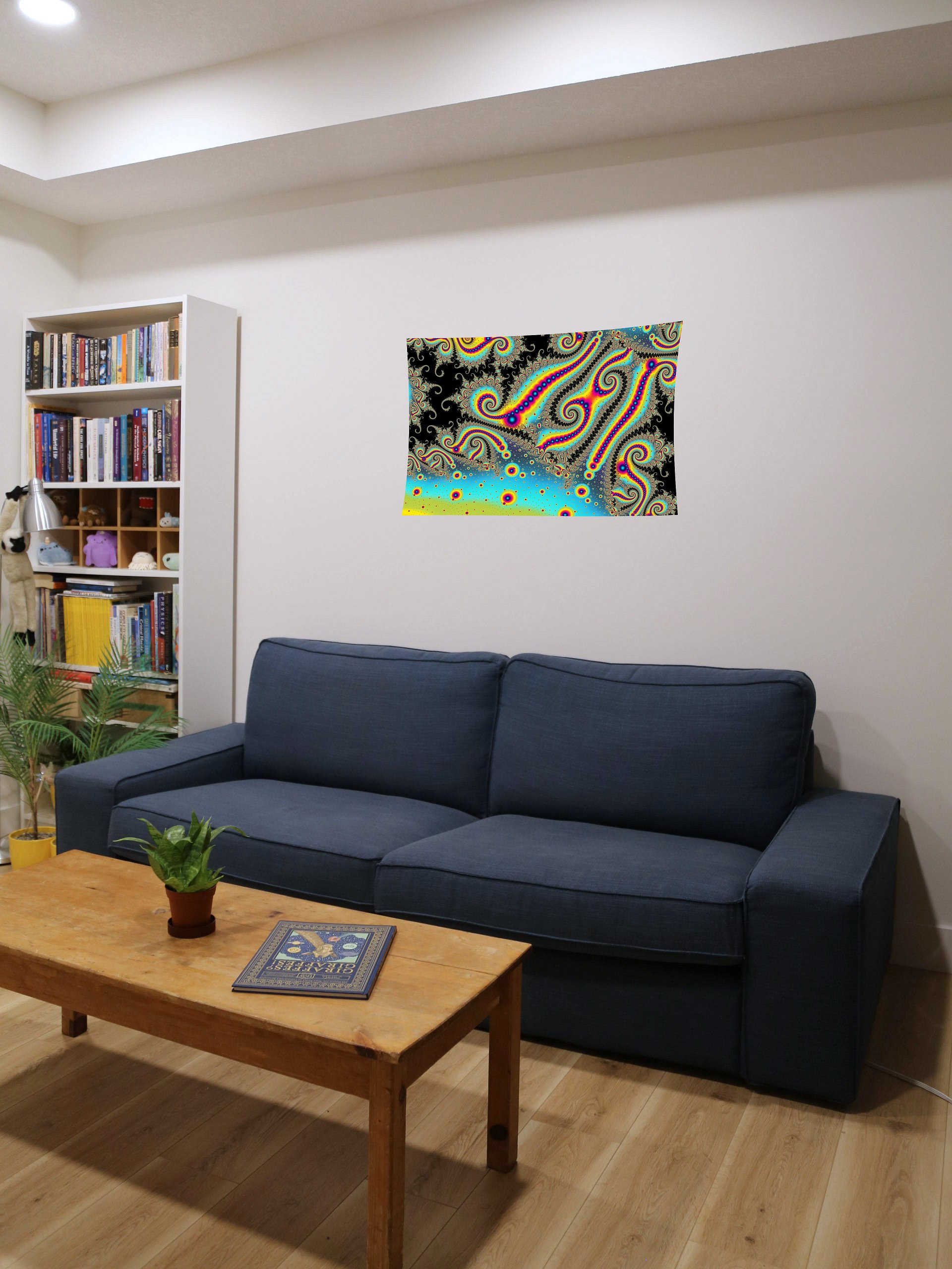 UV fractal tapestry - Space Station Celebration product image (11)