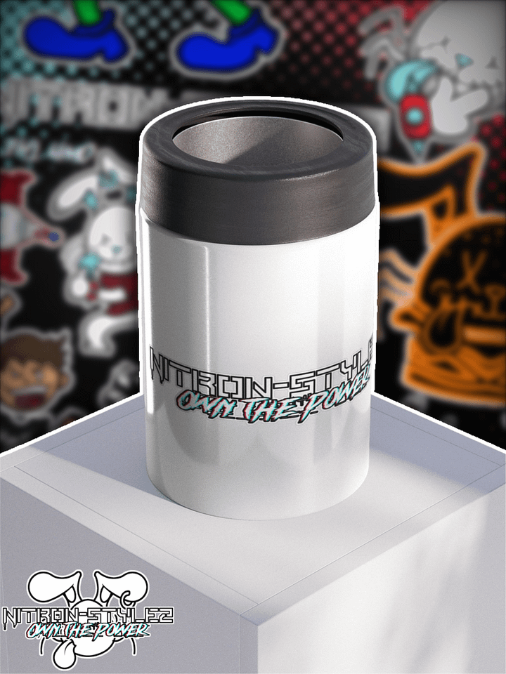 Nitron-Stylez - Logo Stainless Steel Koozie product image (1)