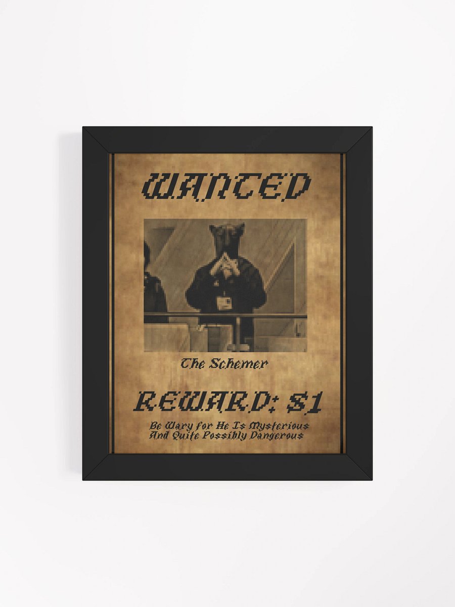 Wanted Poster (The Schemer) product image (25)