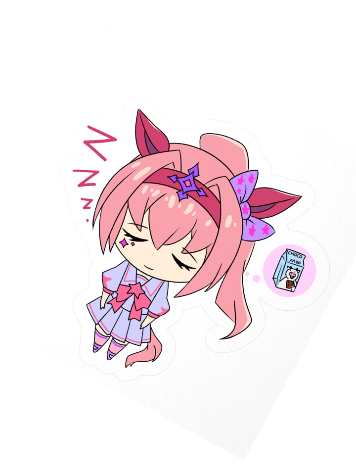 Haru Urara x Pluto Sticker product image (2)