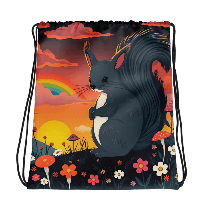 Vibrant Adventure Drawstring Backpack product image (1)