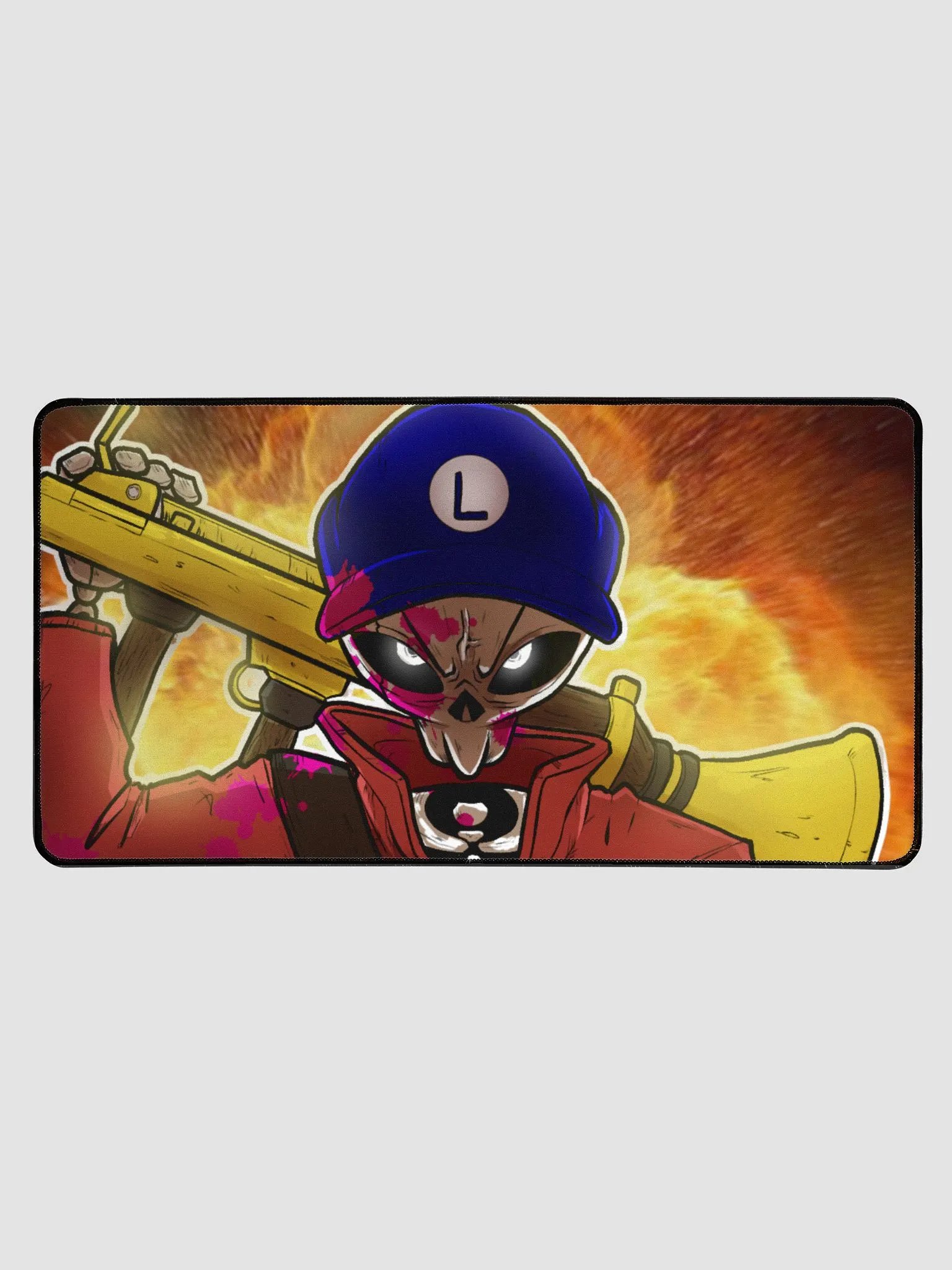 Golden Rage Mousepad product image (1)