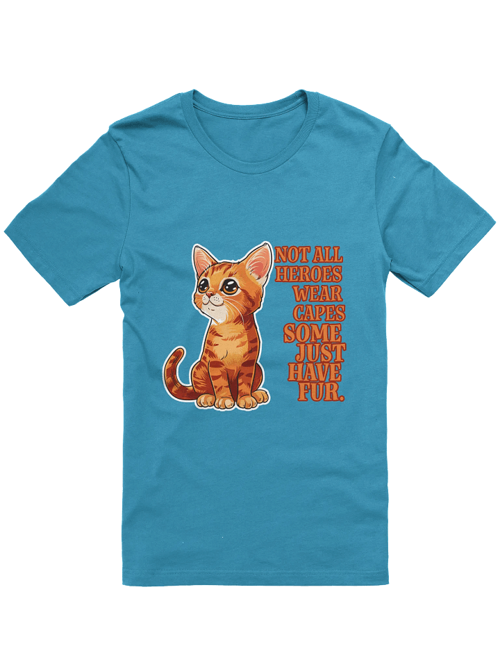 Fur-ocious Hero Cat Tshirt product image (1)