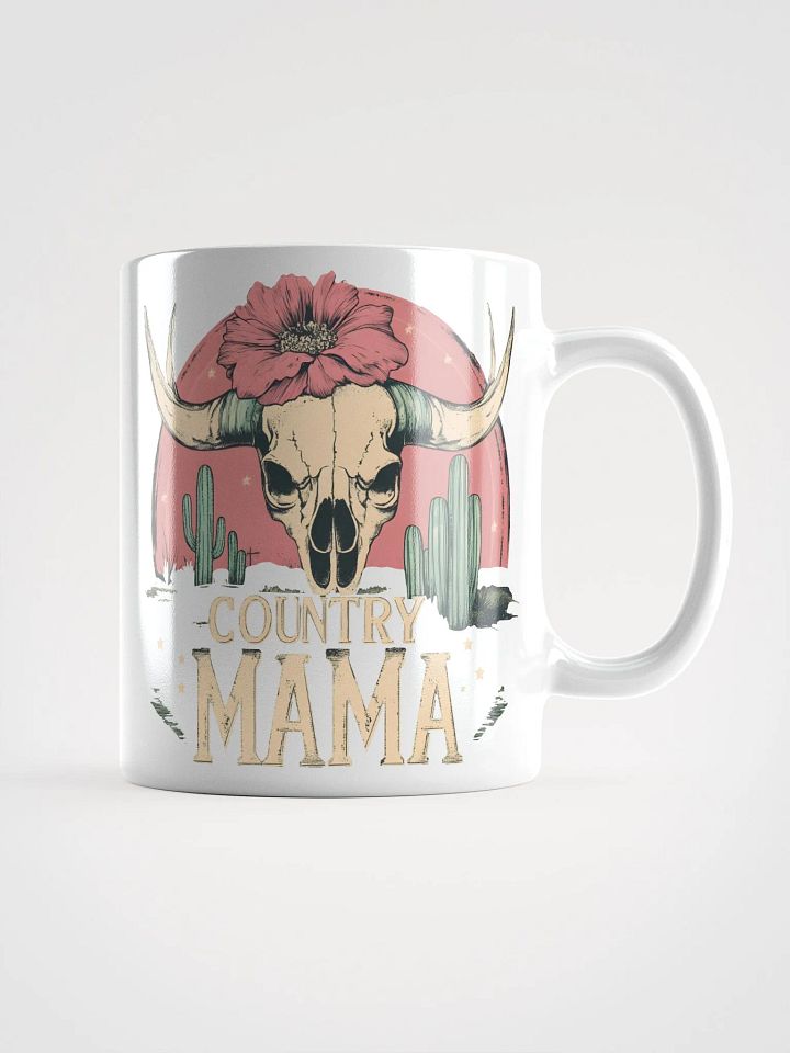 Country Mama Cow Skull Mug product image (1)