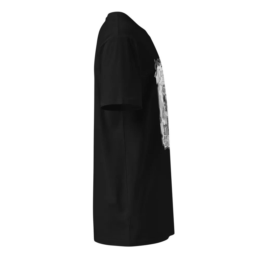 Quickmas Art Tee-Shirt (Black & White) product image (5)