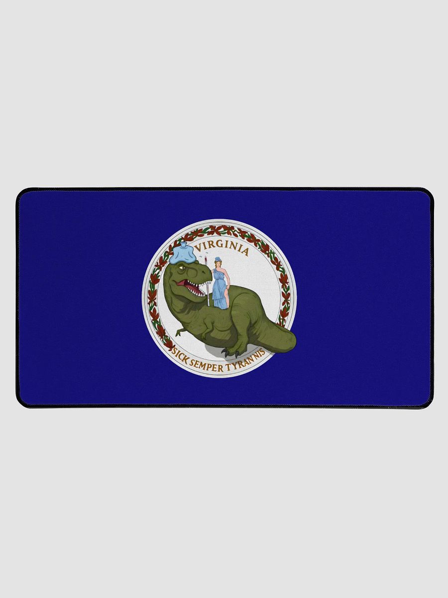 Virginia Flag - Sick Tyrannosaurus Rex Edition Desk Mat product image (1)