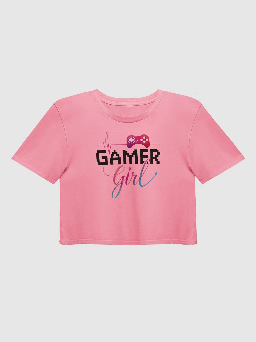 Heartbeat Gamer Girl Crop Top product image (4)