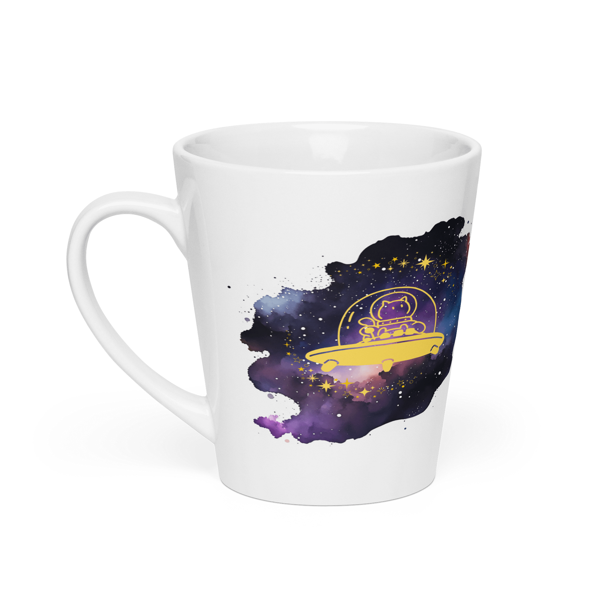 Space Cat Latte Mug product image (1)