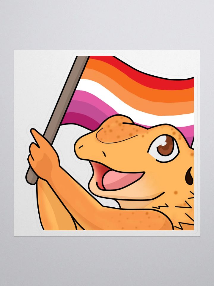 Lesbian Pride Sticker product image (1)