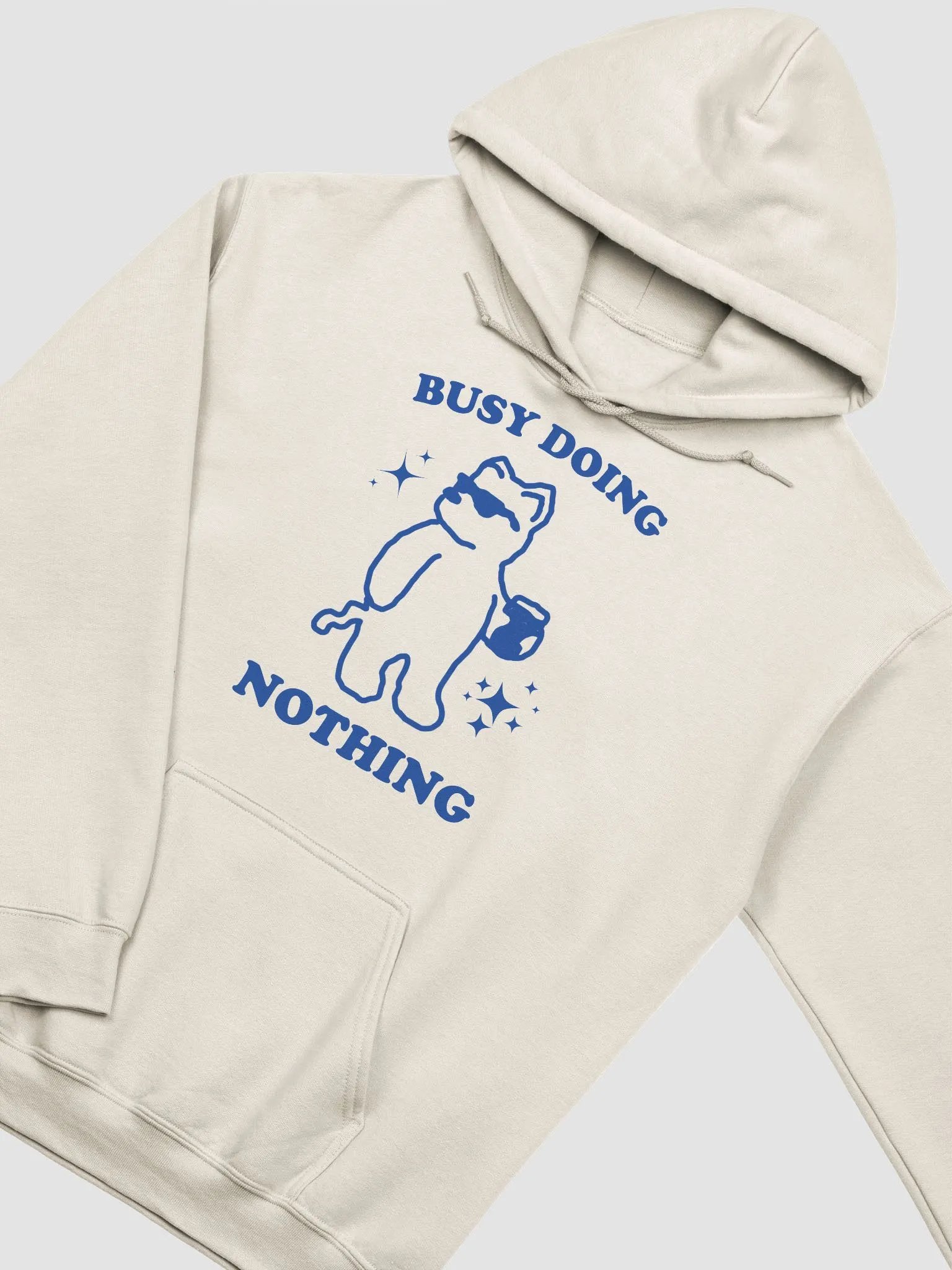 Busy doing nothing Hoodie product image (3)