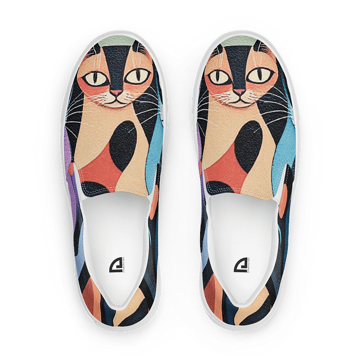 I Love Cats Canvas Shoes product image (1)