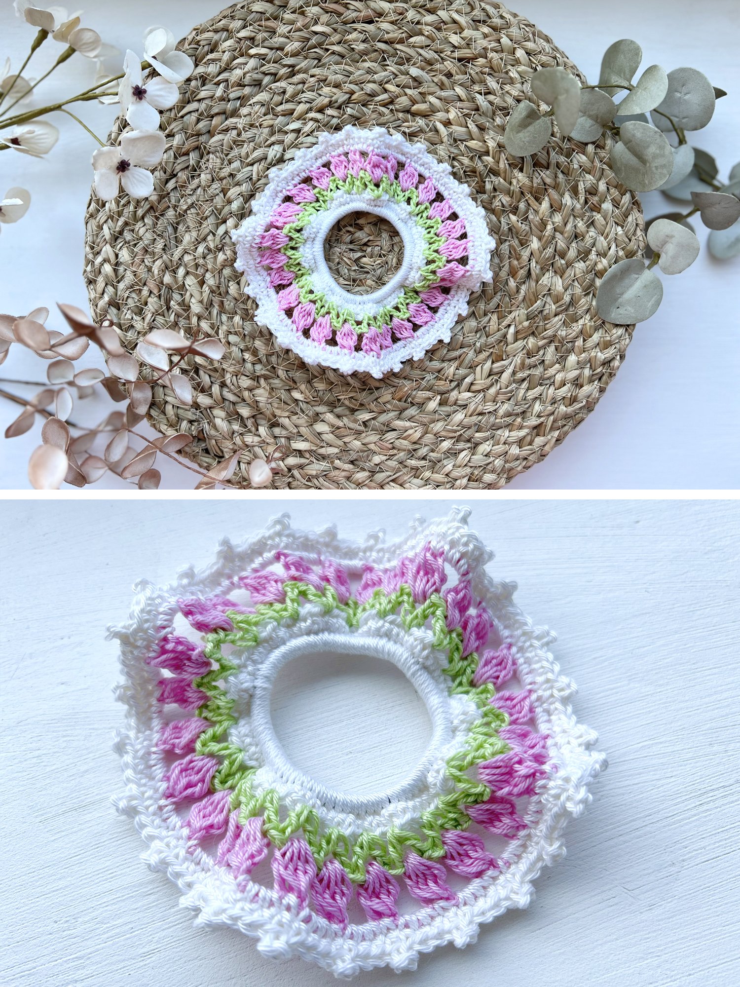 Crochet Pattern: Tulip Scrunchie product image (2)