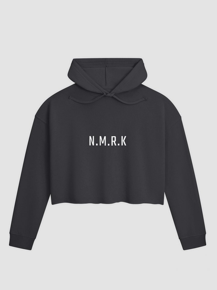 Bella+Canvas Fleece Crop Hoodie with NMRK Print | Cozy & Inspirational Fashion product image (1)