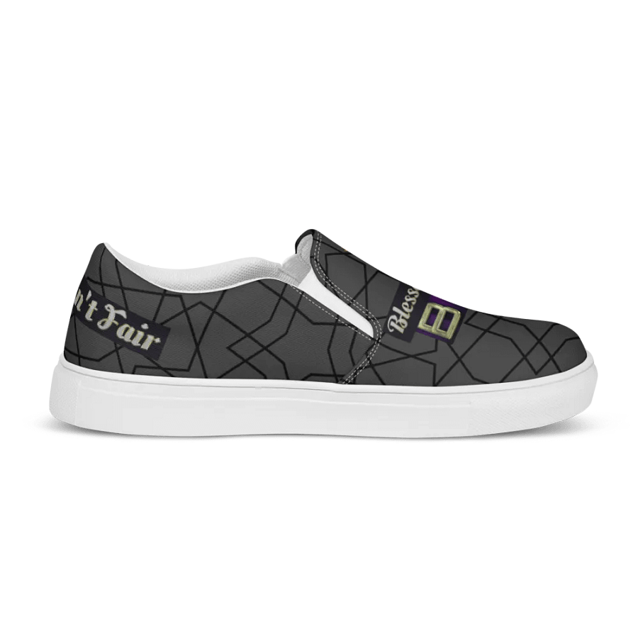BBG Dark Grey & Black Men's Slip Ons product image (12)