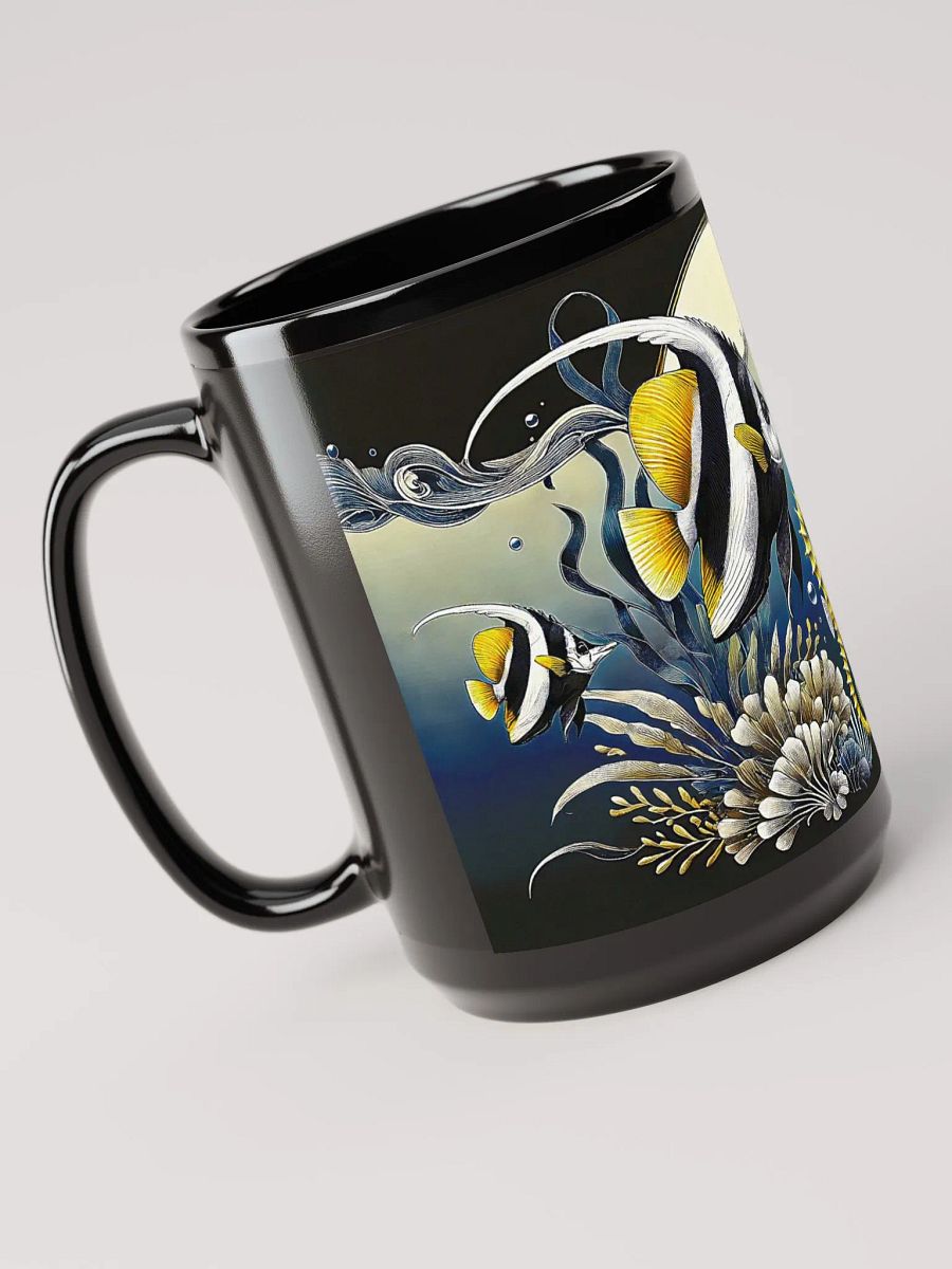 Longfin Bannerfish & Tigertail Seahorse Mug product image (4)