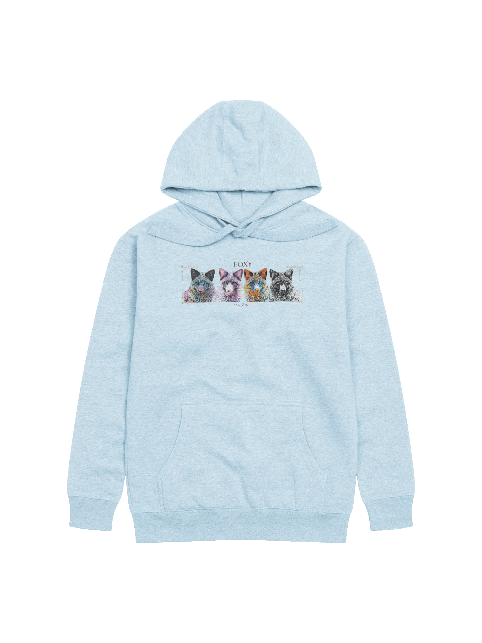 Vibrant Foxes Unisex Premium Hoodie product image (61)