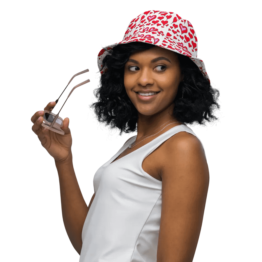 Love and Hearts Bucket Hat product image (7)