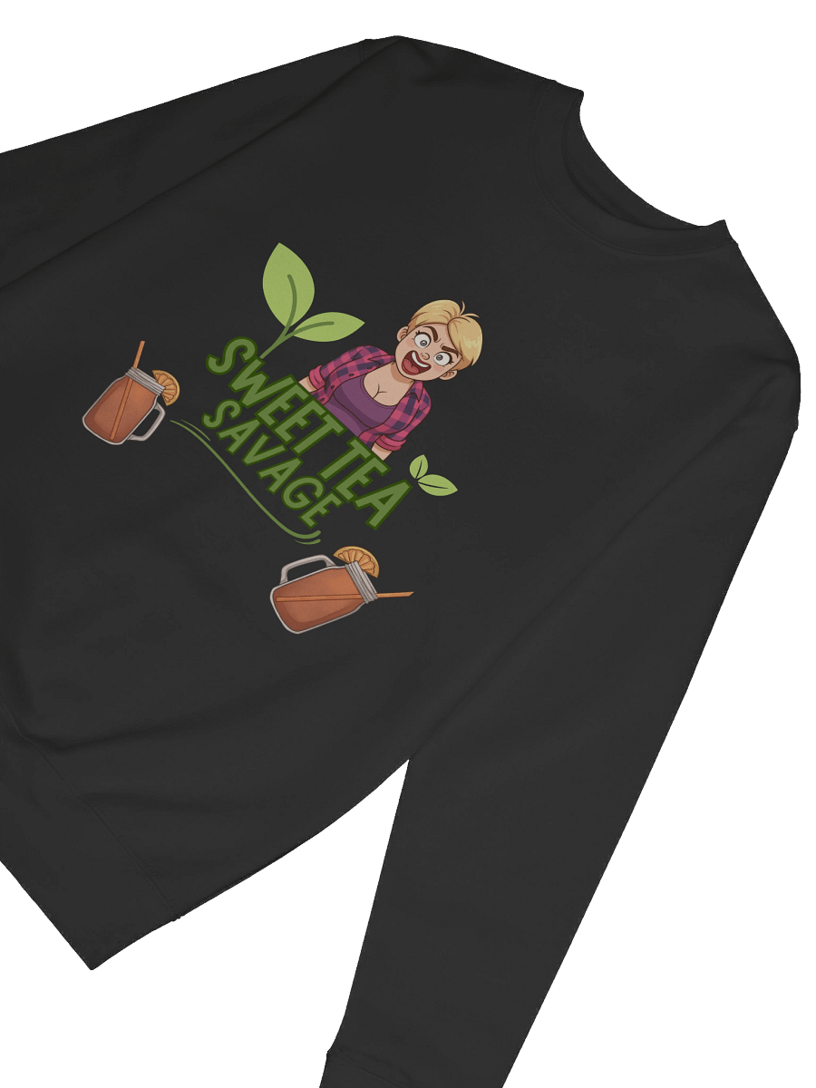 Sweet Tea Savage Unisex Sweatshirt 🍹💄 product image (57)