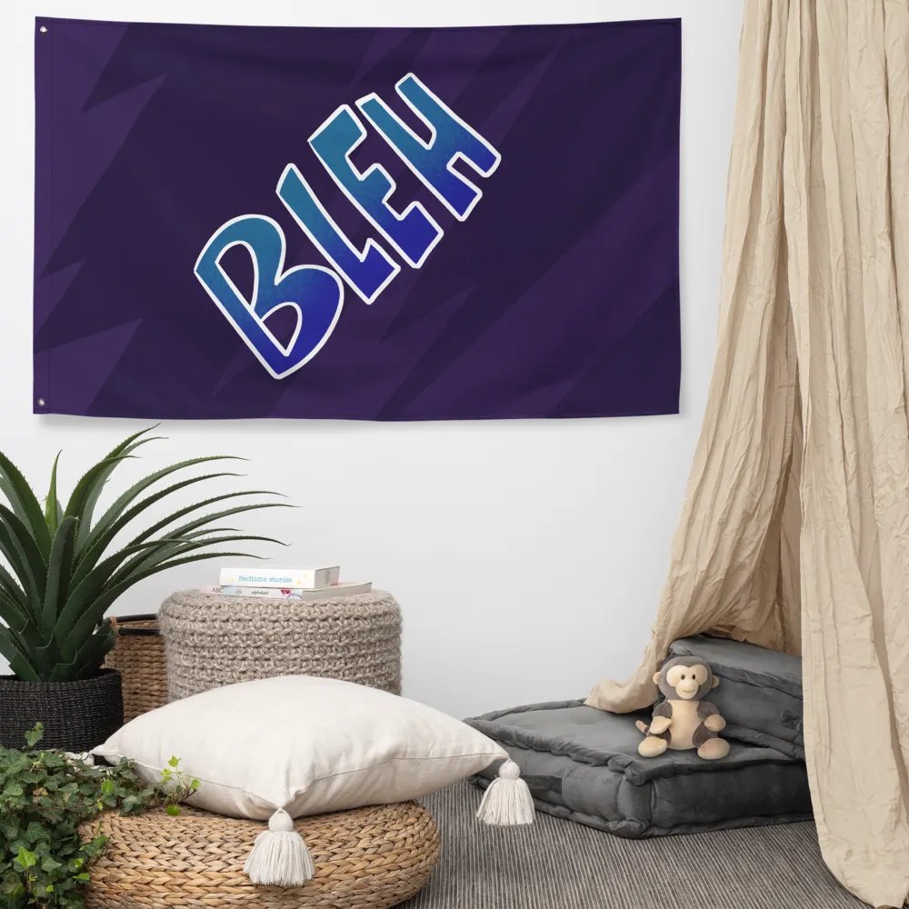 Bleh Print Flag product image (5)