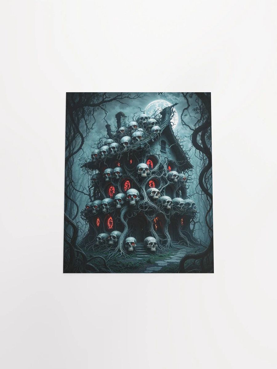 Gothic House of Skulls Matte Poster product image (31)