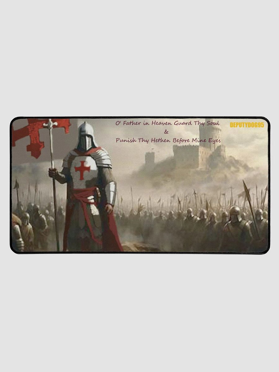 DeputyDog95 Templar Mouse Pad product image (1)