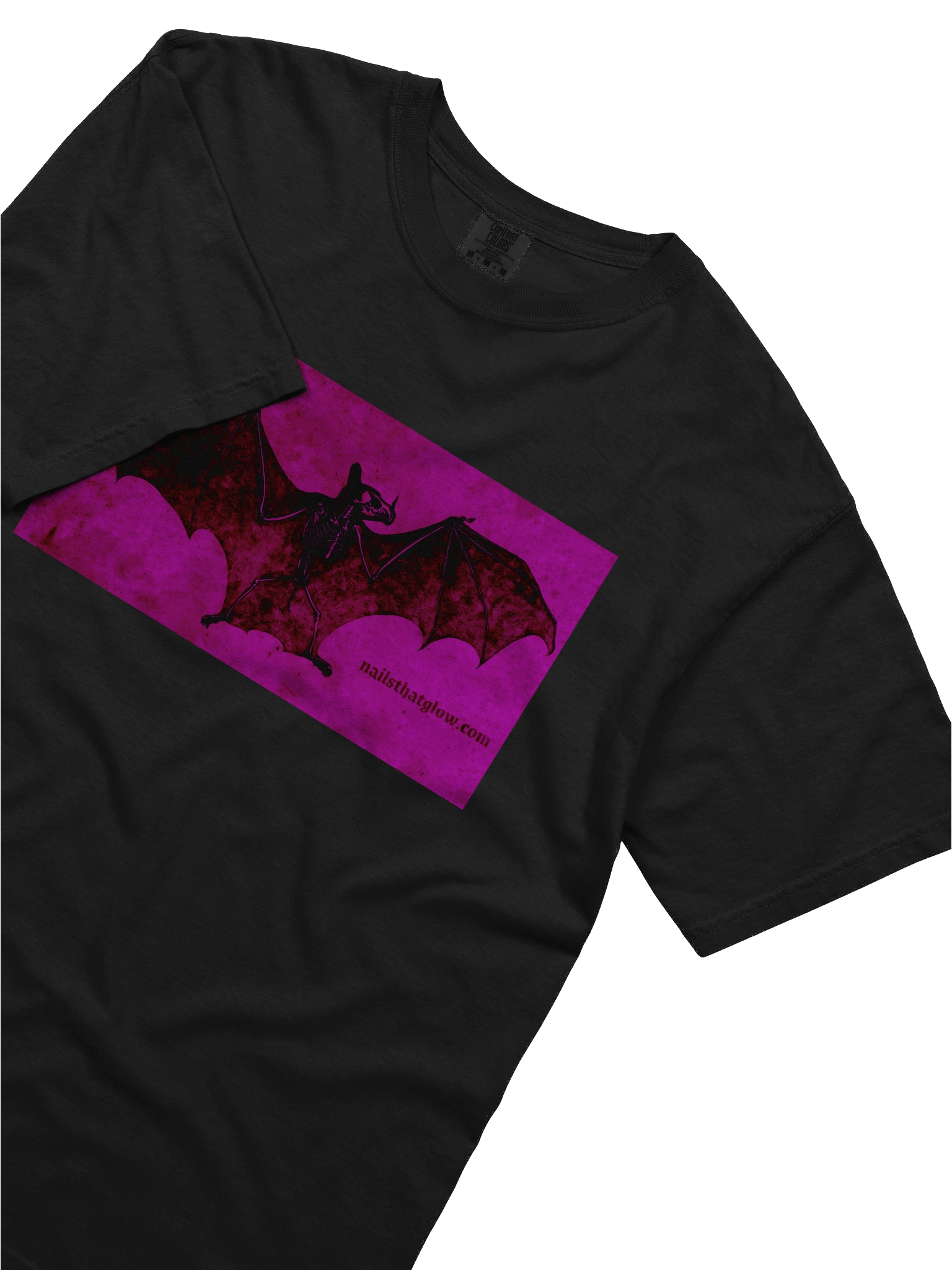 bat - nailsthatglow shirt product image (5)