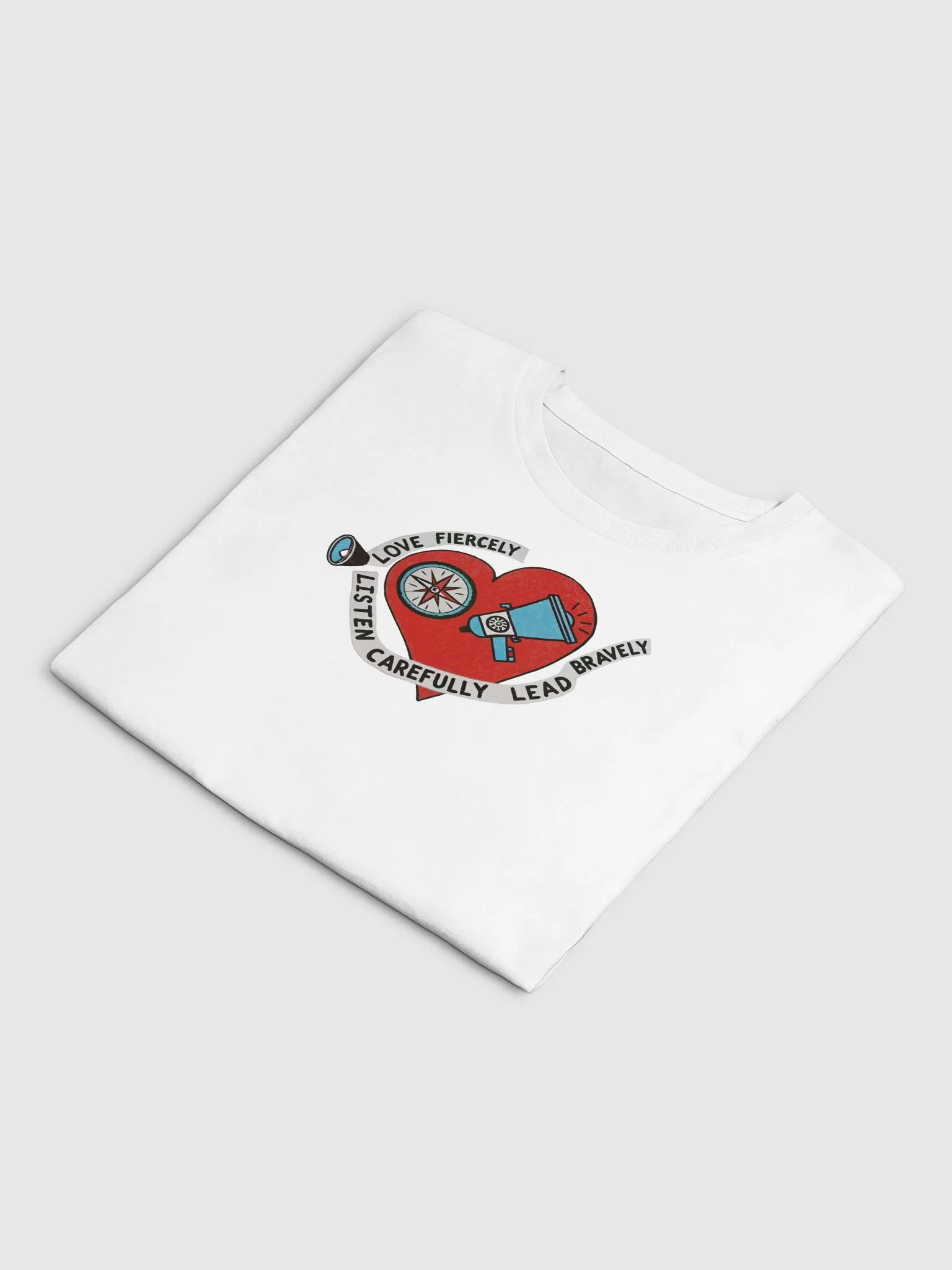 Mom Power | "Love Fiercely, Listen Carefully, Lead Bravely" Women's Premium Crop Top product image (4)
