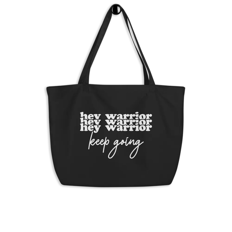 Hey Warrior Keep Going Bag product image (4)