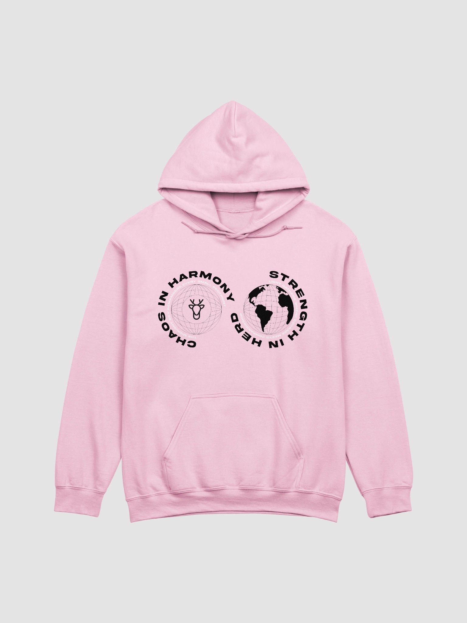 Neo-Bambi Unity Globe Bright Hoodie product image (1)