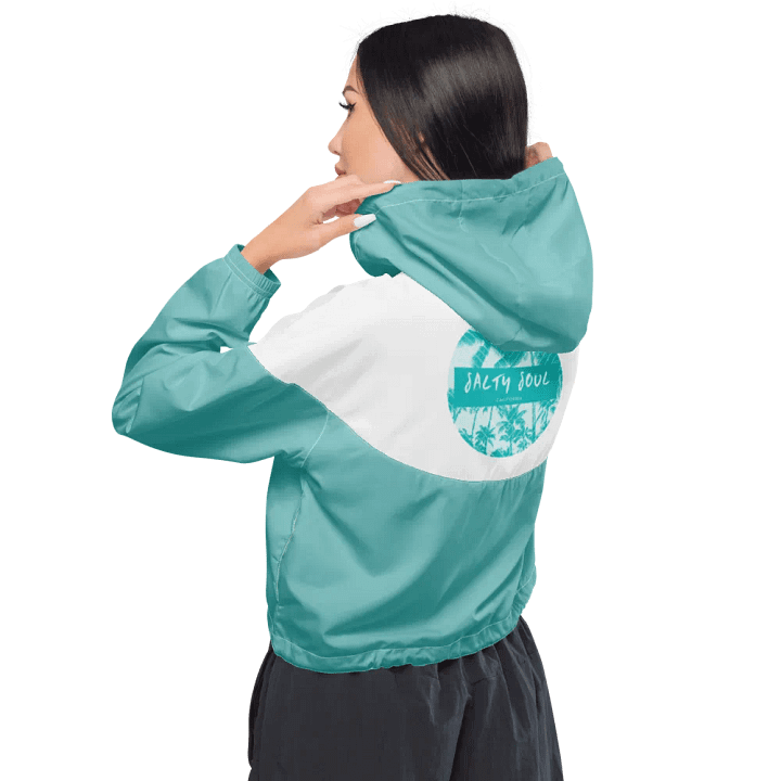 Salty Soul Cropped Windbreaker product image (2)
