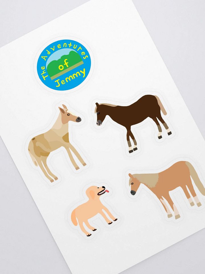 Jemmy Sticker Sheet product image (1)