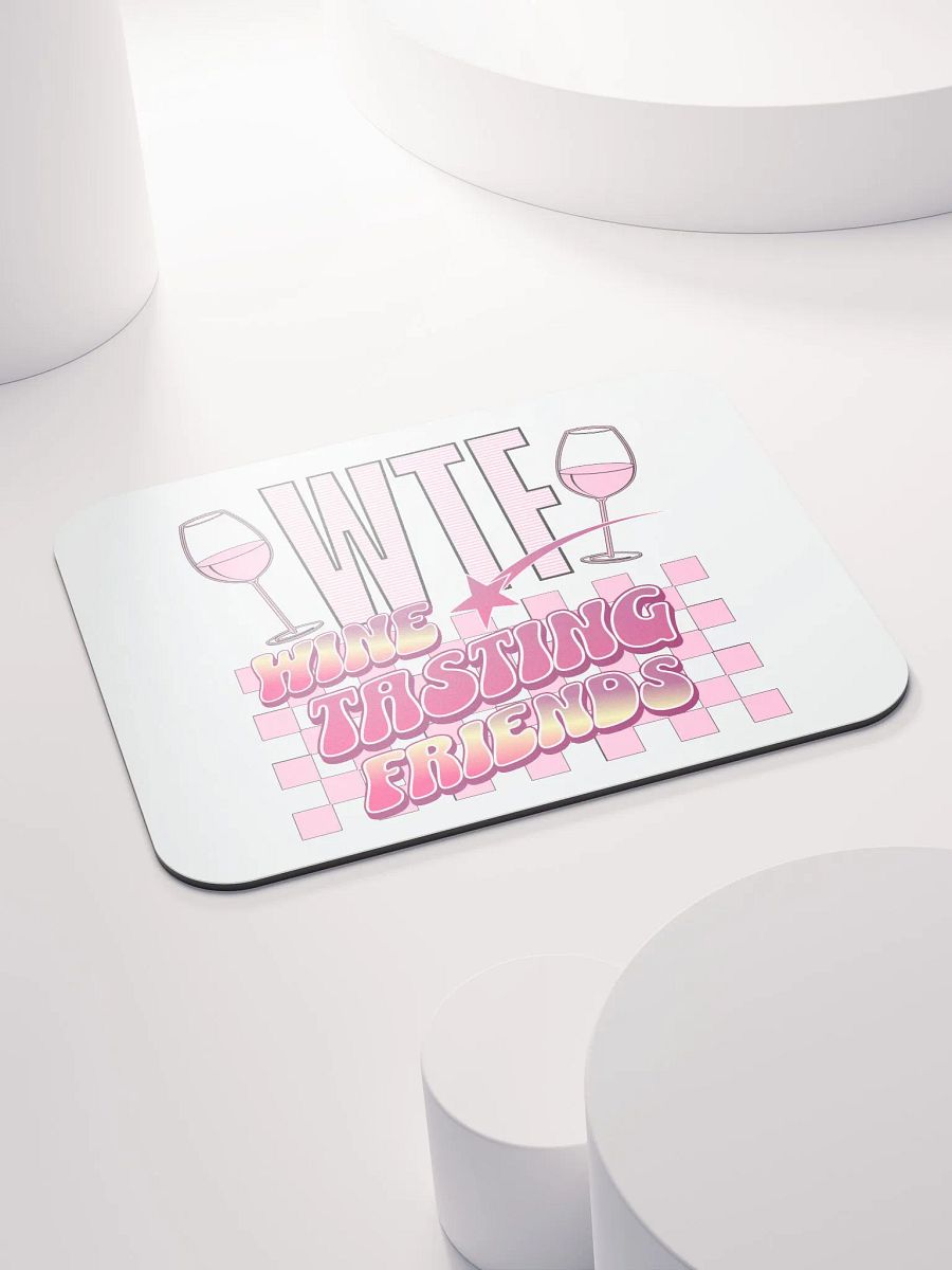 WTF Wine Tasting Friends Mouse Pad product image (4)