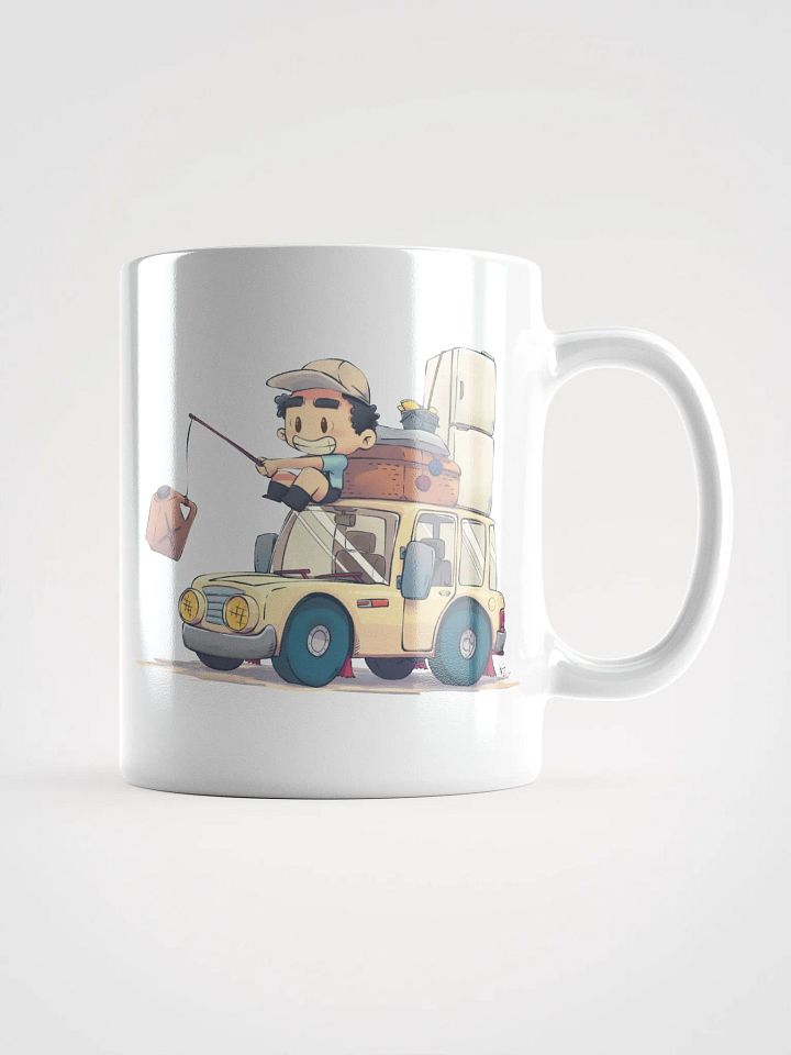 Go Go My Car | White Glossy Mug product image (3)