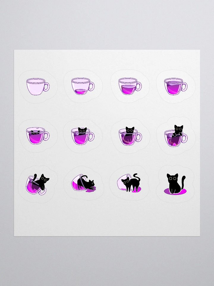 Purrfectly Playful Sticker Set product image (2)