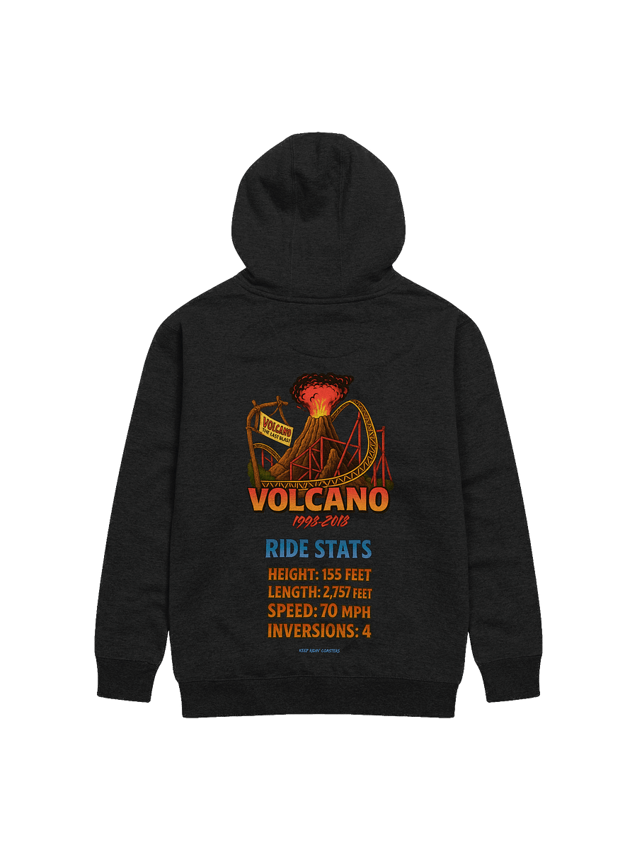 Volcano Blast Unisex Hoodie product image (2)