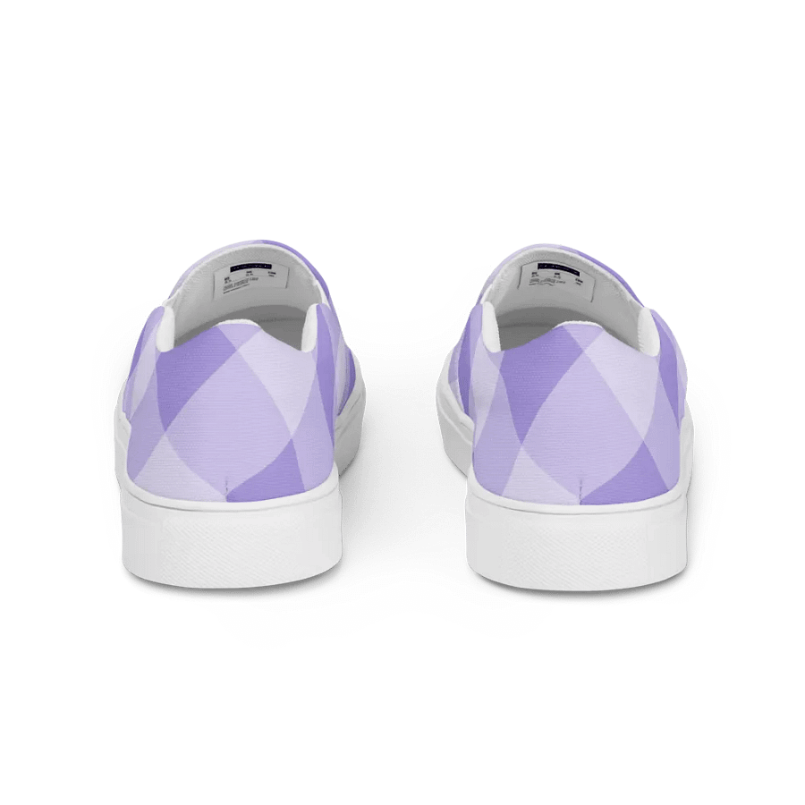 Men's Lavender Diamond Slip-Ons product image (4)