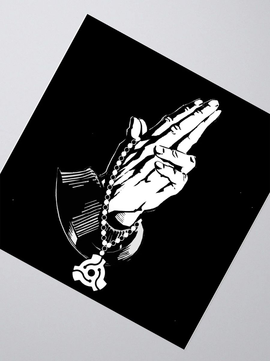GUNFINGER PRAYER STICKER product image (6)