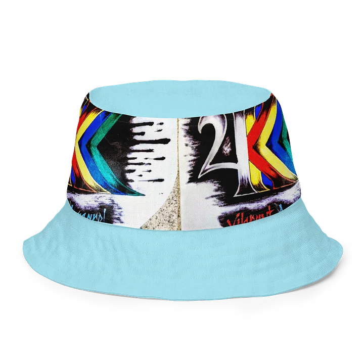 Da Culture 4K Bucket Hat Blizzard Blue product image (2)