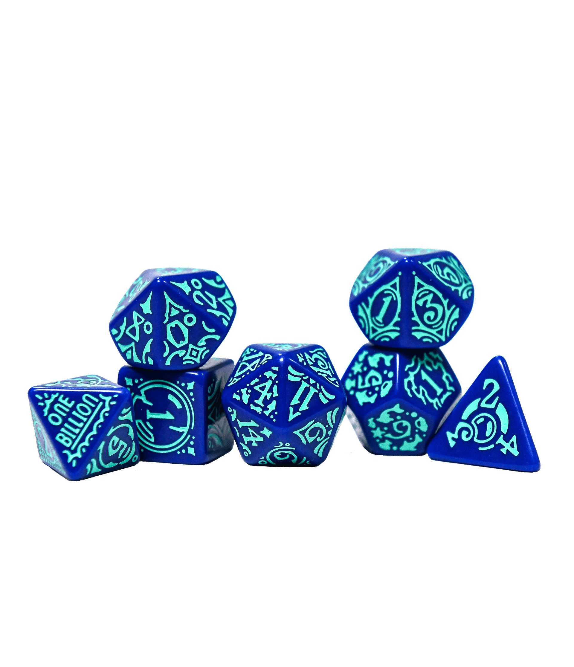 Gillion Dice Set 7pcs - Riptide Character Dice product image (7)