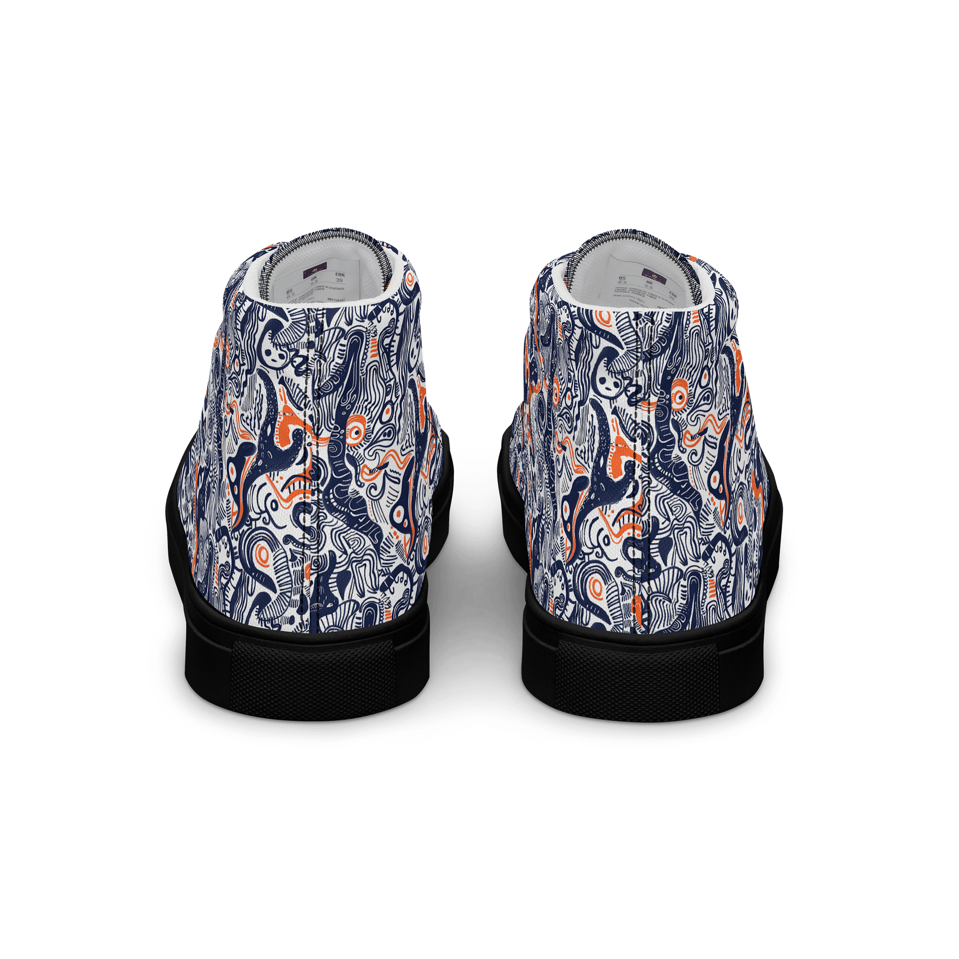 Liquid Energy | Women's High Top Sneaker product image (6)