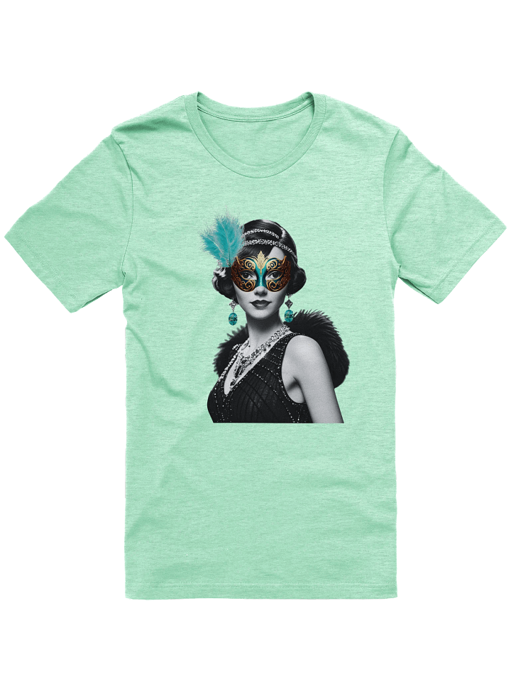 Glamorous Masked Flapper - 1920s T-Shirt product image (26)