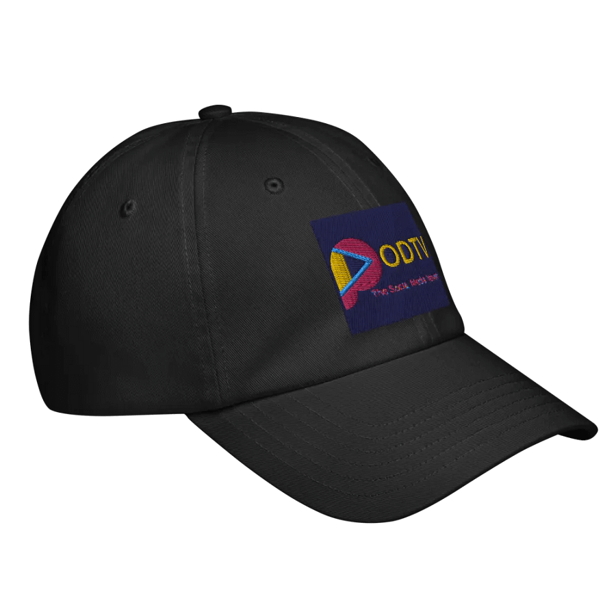 PODTV Logo Embroidered Dad Hat product image (5)