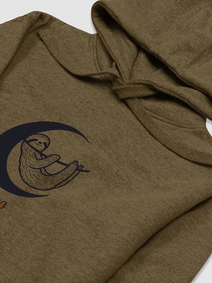 Sloth on the Moon Premium Hoodie product image (2)