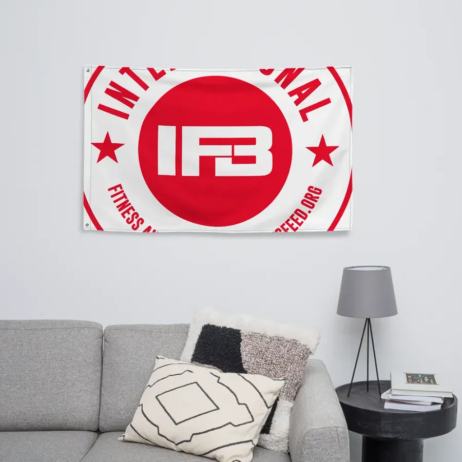 IFBNewsfeed.Org's All-Over Print Flag product image (8)
