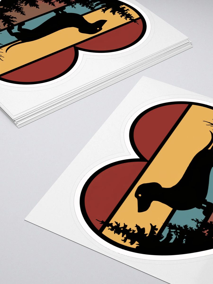 Heartfelt Dachshund Sunset Sticker product image (14)