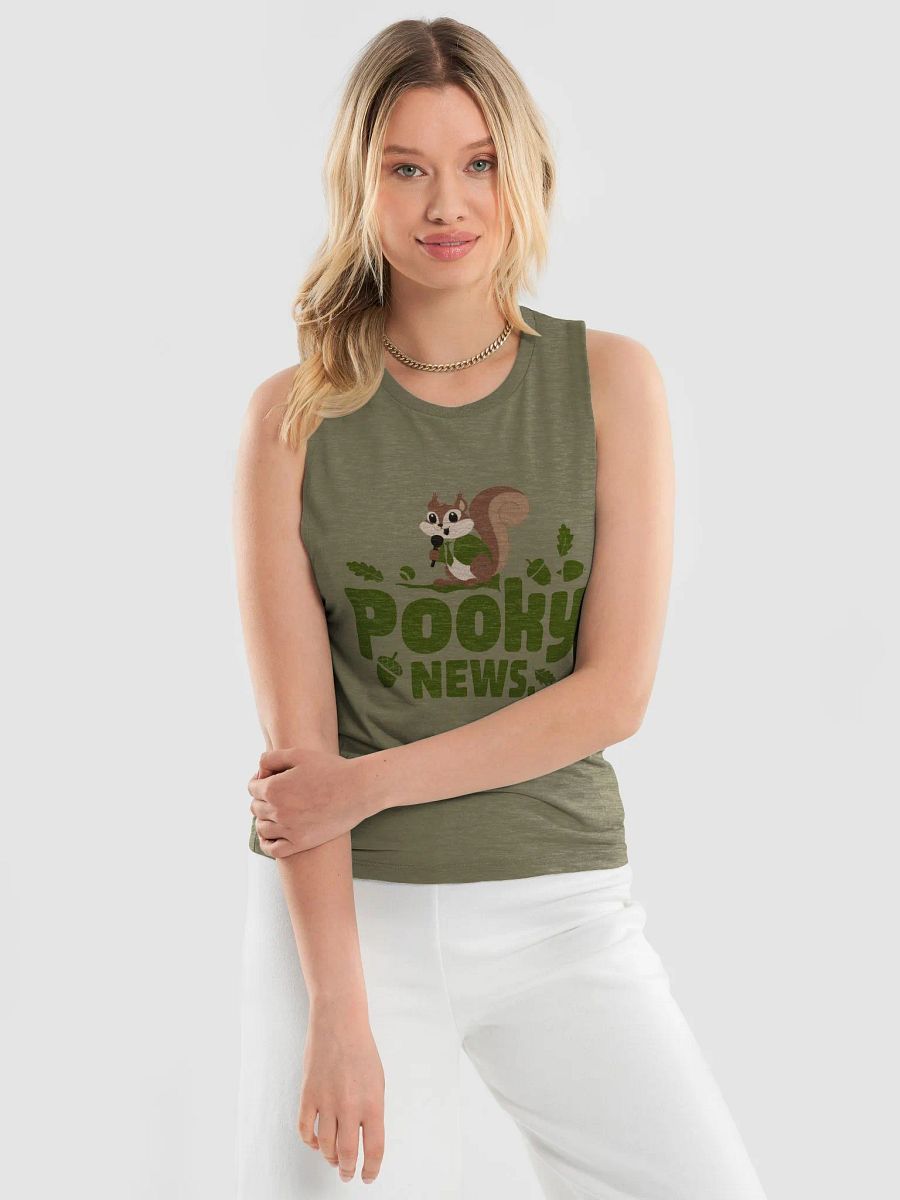 Pooky's News Flash Flowy Muscle Tank product image (3)