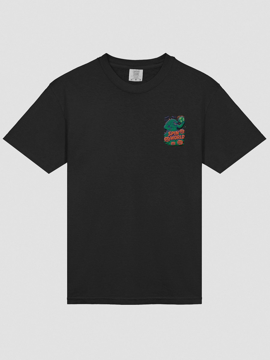 Halloween Monster Spins the World Heavyweigh T-Shirt product image (24)