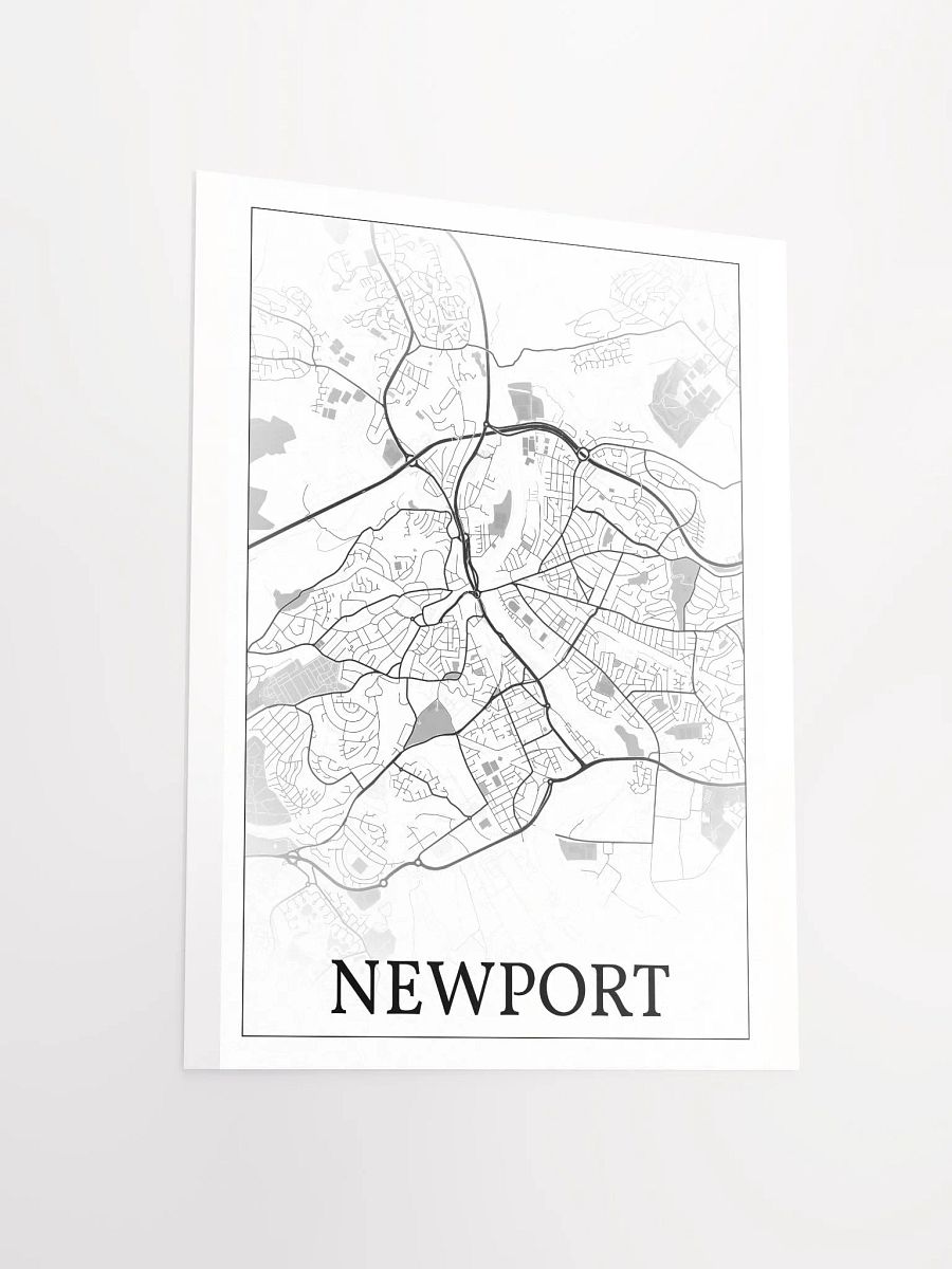 Newport, Wales, city map print product image (12)