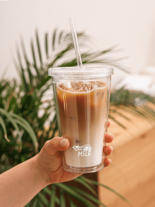 The Snowfall - Double Wall Clear Plastic Tumbler product image (2)