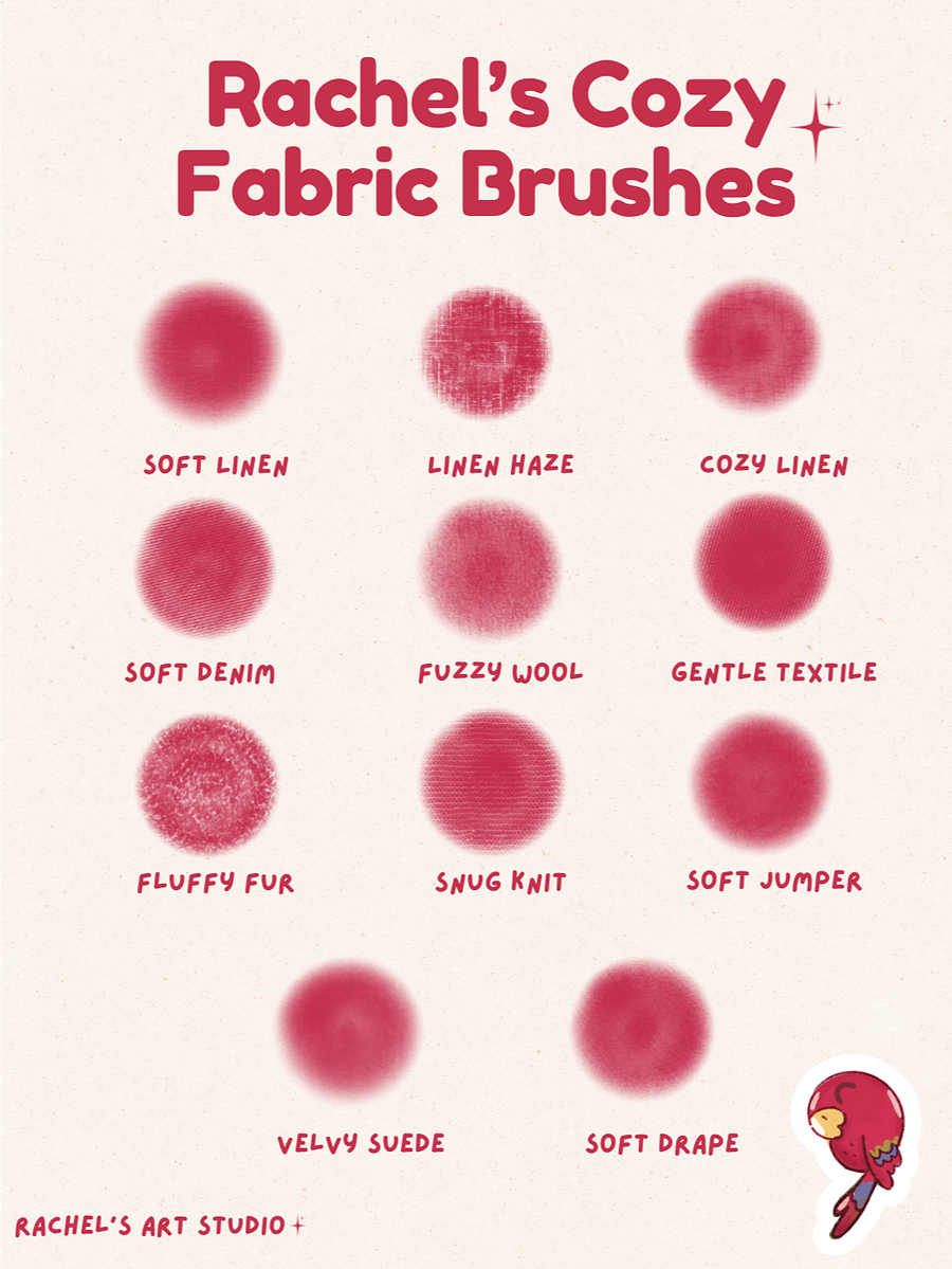 Rachel’s Ultimate Procreate Brush Bundle product image (3)